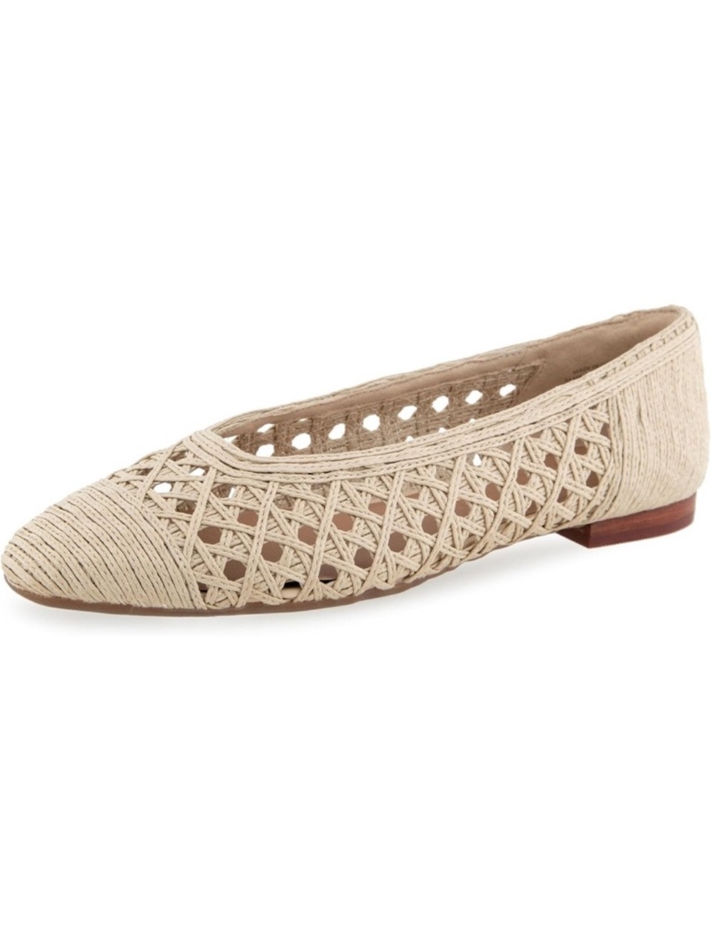 Aerosoles Arno Raffia Ballet Flat Natural Womens size 9 - Picture 2 of 16